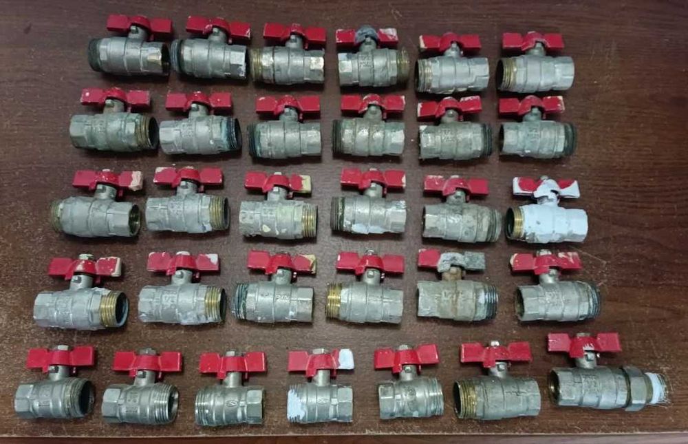 Кран шариковый, барашек