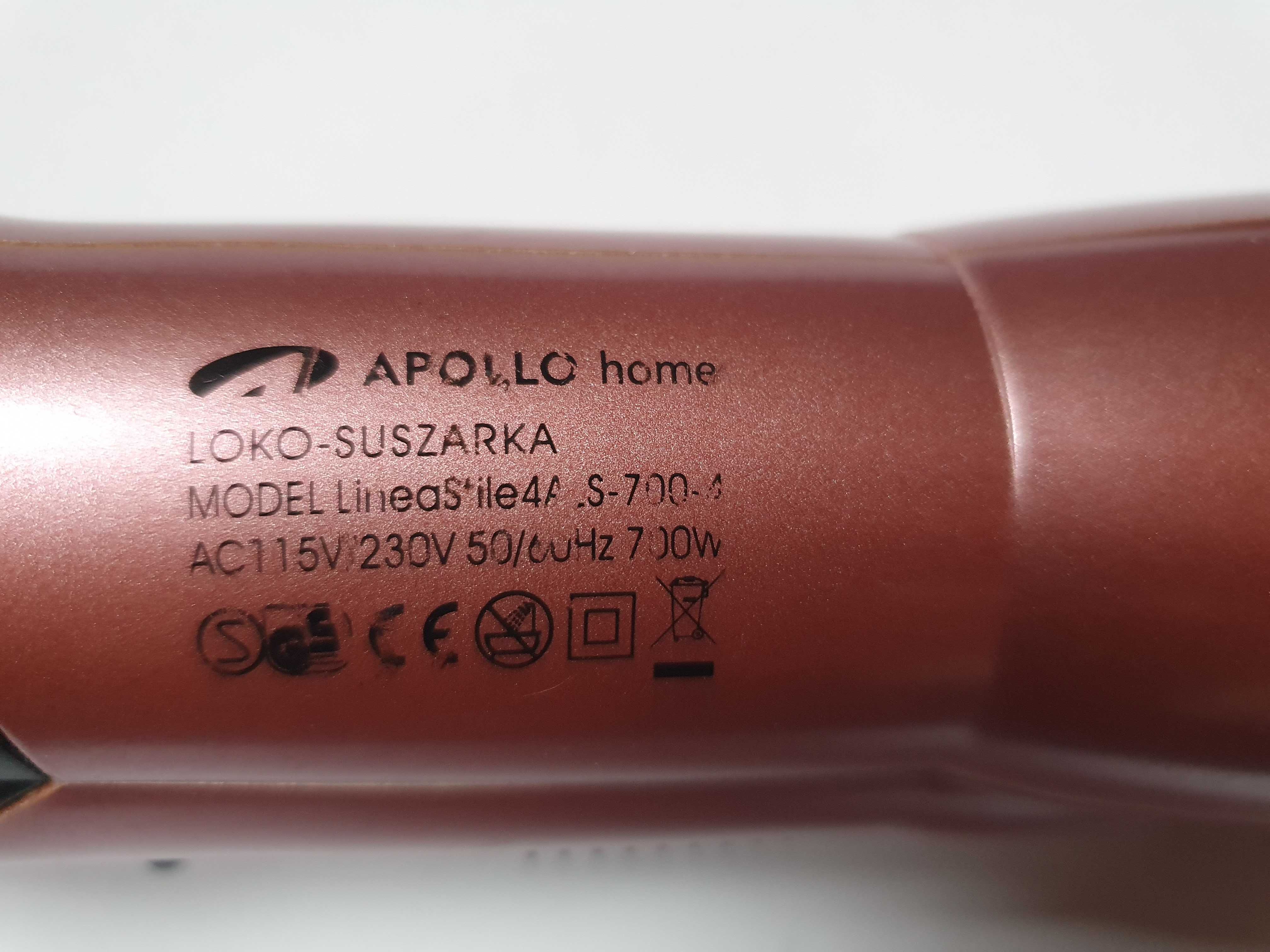 Suszarka do włosów Apollo Home (jak SilverCrest)