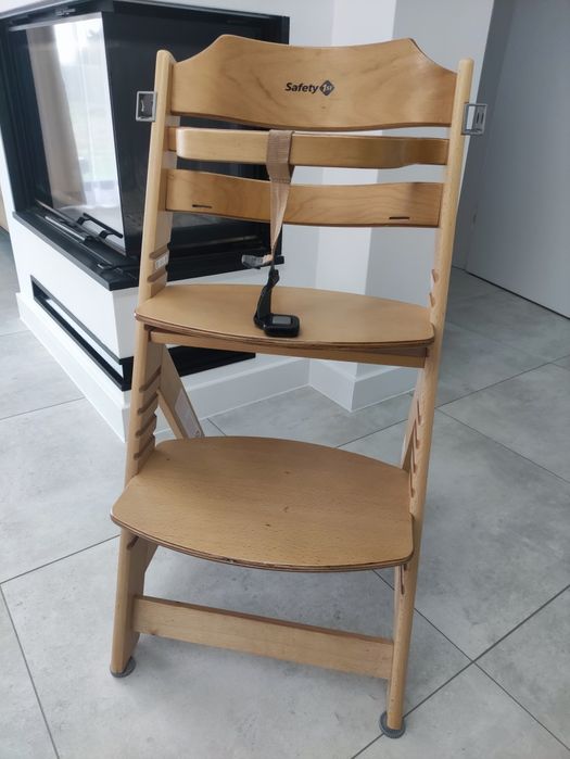 Krzesełko do karmienia drewniane Safety 1st