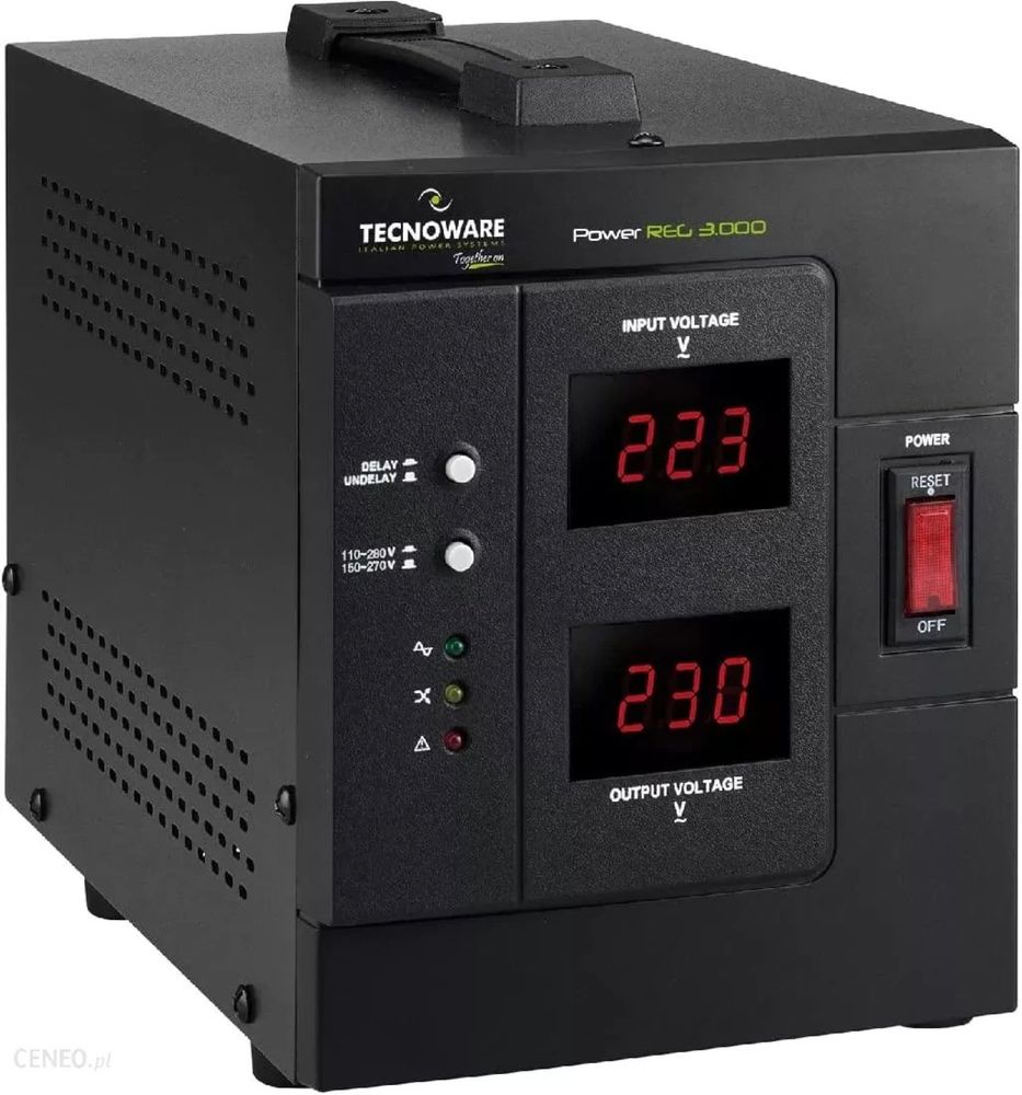 Стабілізатор напруги Tecnoware 3000 ВА2400 Вт IP20