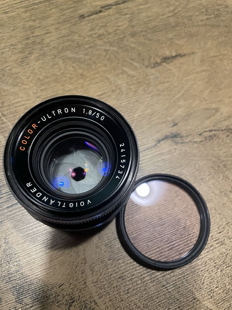 Voigtlander Color-Ultron 50mm f/1.8 QBM