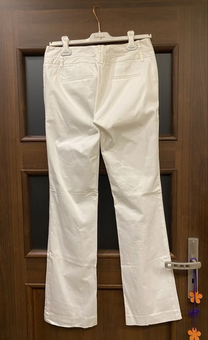 Spodnie Zara biale