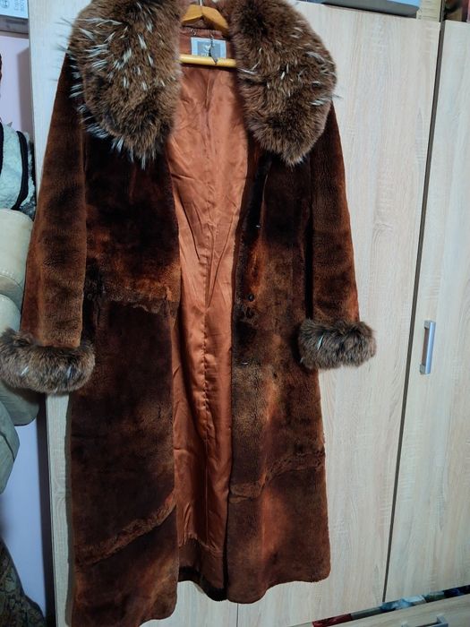 Шуба из мутона б/у