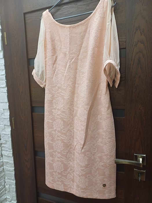 Piękna sukienka na imprezę wesele rozmiar L firmy Vinci Hit.