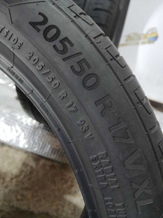 Шини Barum 205/50R17. 2шт. Літо 2021р.(0534).