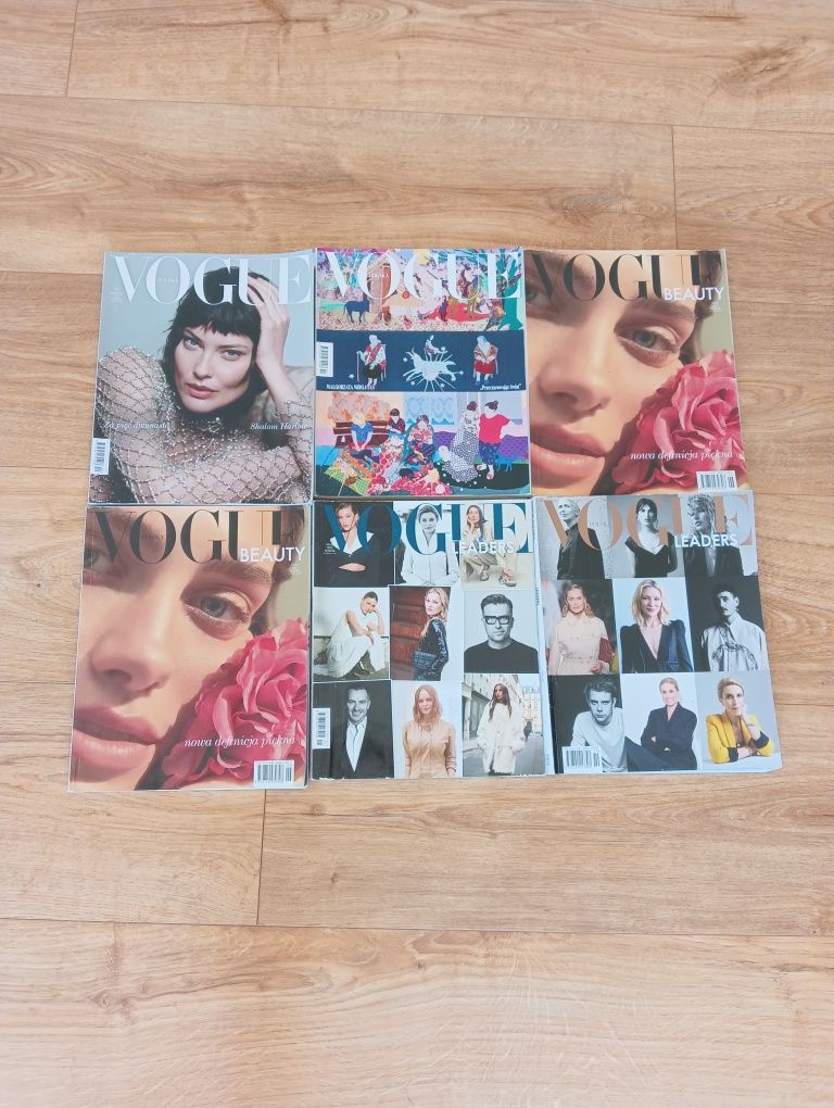 6 szt miesięcznika Vogue
