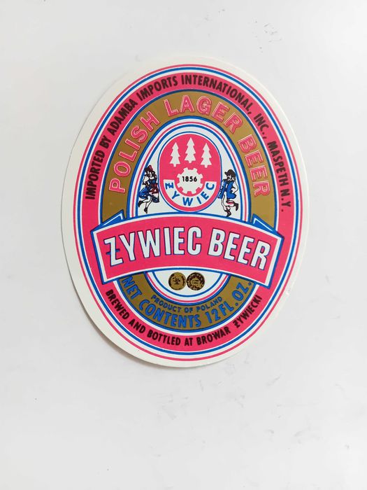 Etykieta piwa z Żywca