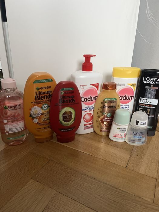 Zestaw kosmetykow pod prysznic