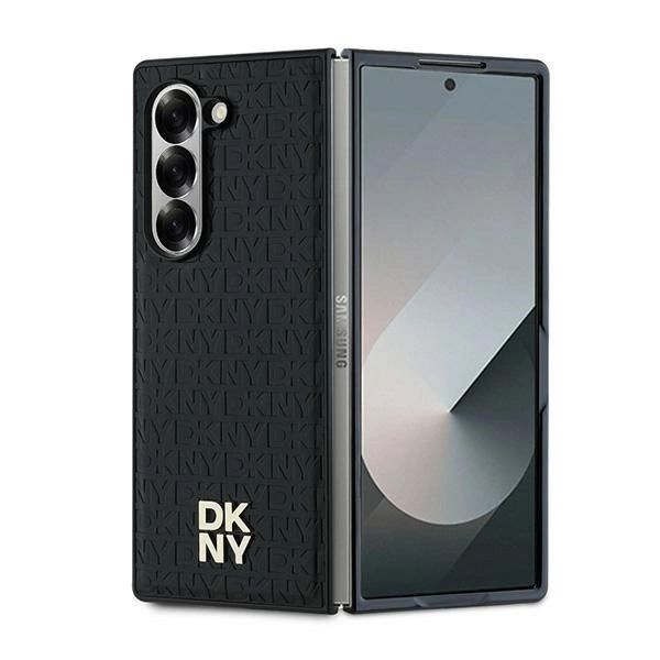 Etui Dkny Repeat Pattern Stack Logo Na Samsung Galaxy Z Fold6 - Czarne