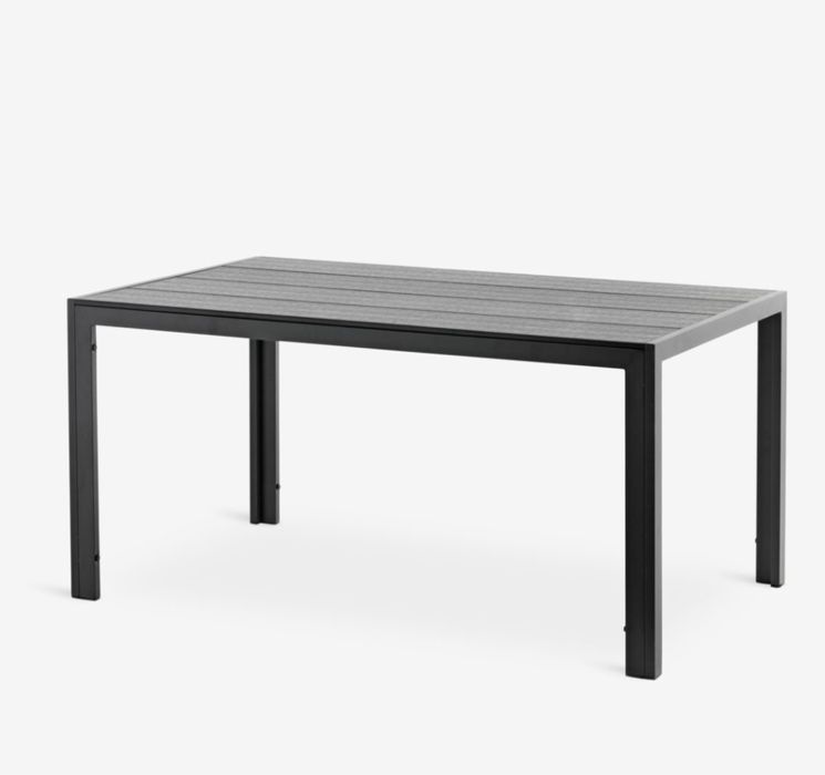 Stół ogrodowy JYSK Maderup Jutlandia czarny