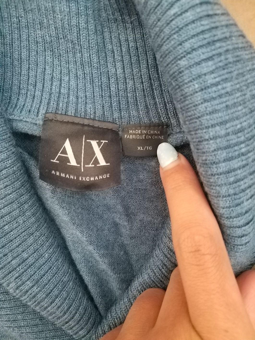 Męski sweter XL Armani Exchange