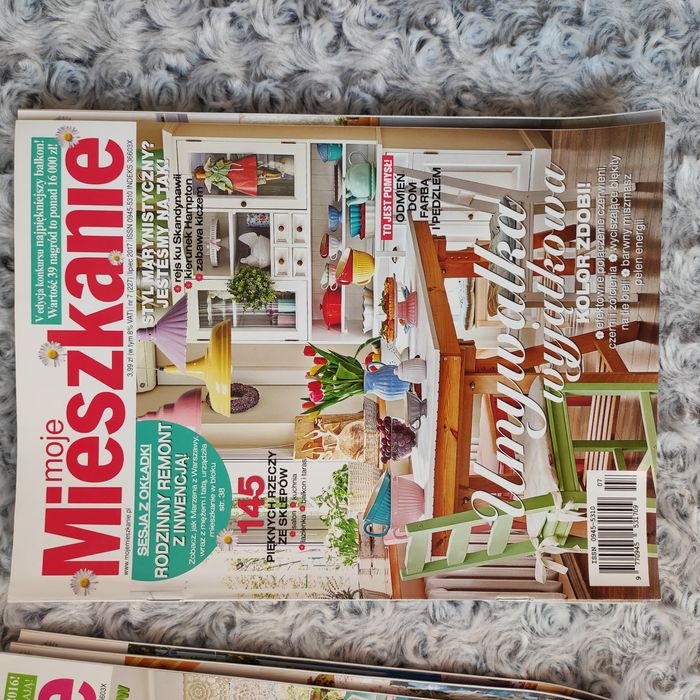 MOJE MIESZKANIE czasopisma wnętrzarskie