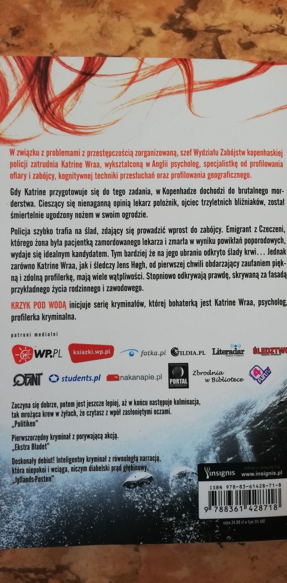 Krzyk pod wodą - kryminał