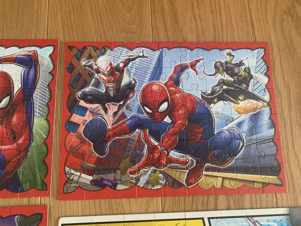 Puzzle Trefl i Clementoni Spider Man 35/48/54/70 Avengers  104