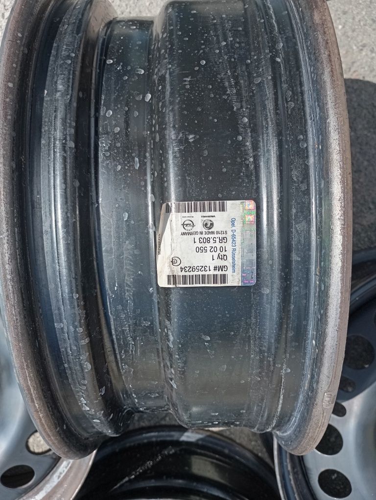 Диски стальні металеві 5×105 R16 IS38 Chevrolet Cruze