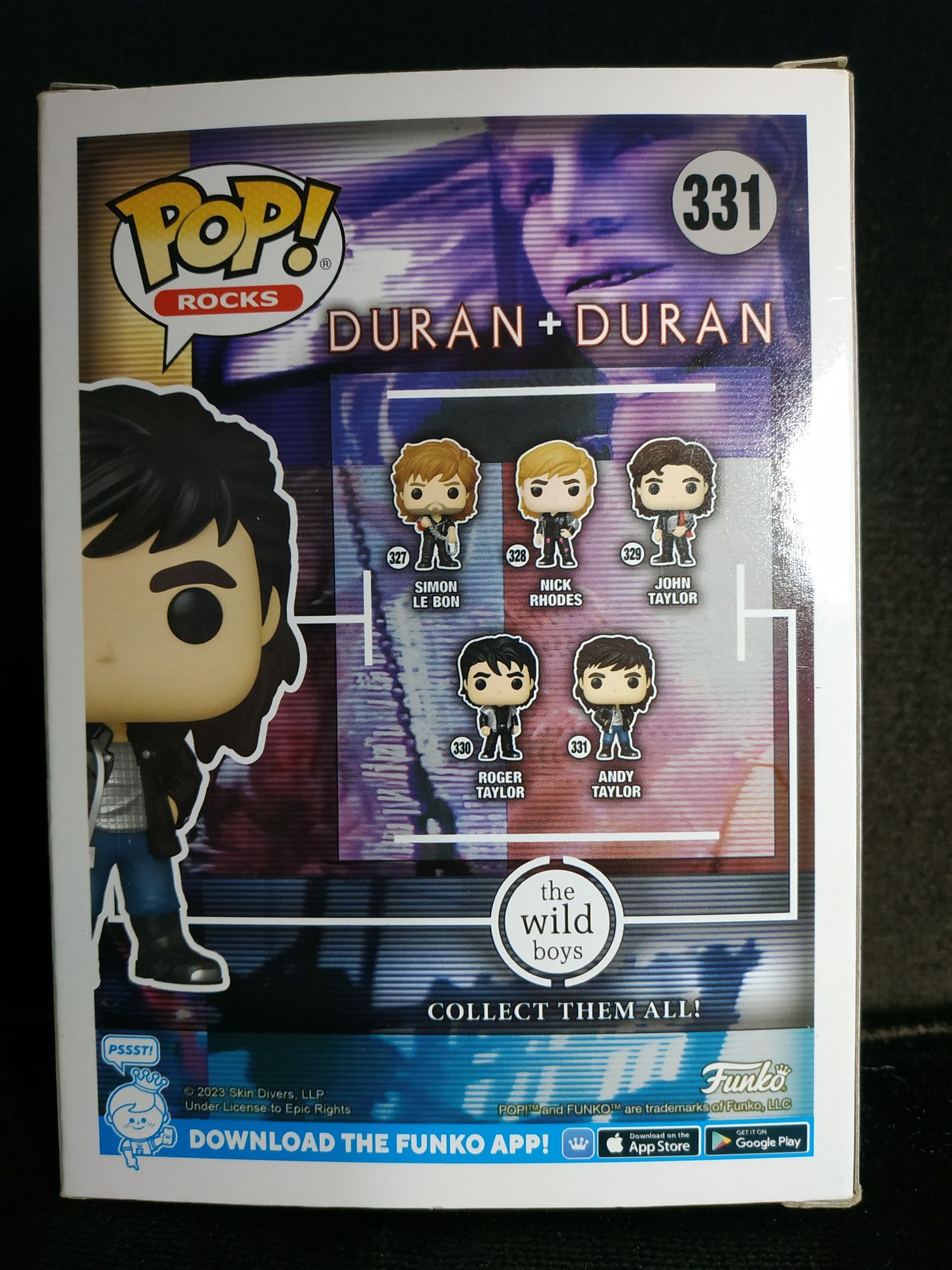 Funko Pop Andy Taylor Duran Duran
