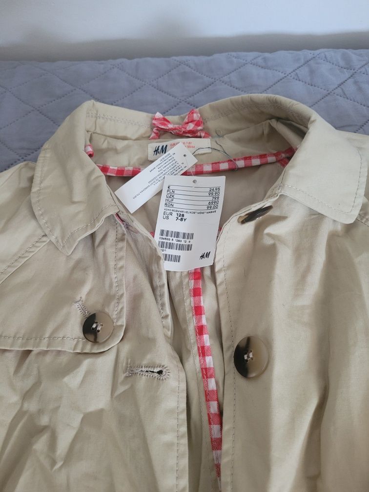 Płaszczyk parka prochowiec h&m