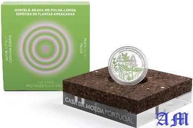 PORTUGAL - 5€ PROOF Hortelã-brava de folha-longa (mentha longifolia)