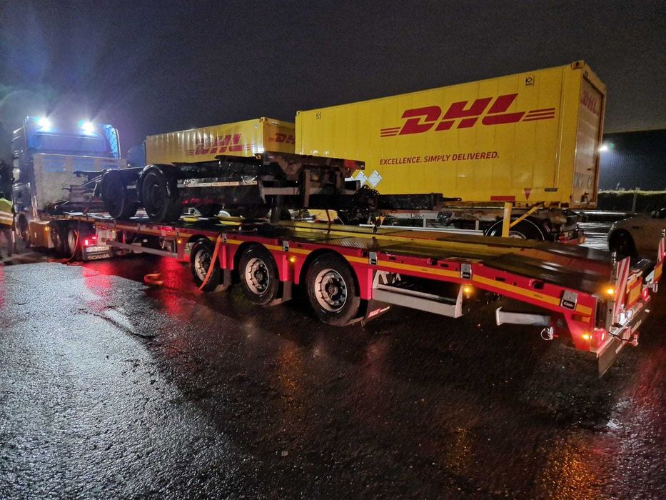 Przyczepa bdf tandem krone  koła 385/55 r 22.5 2012 r