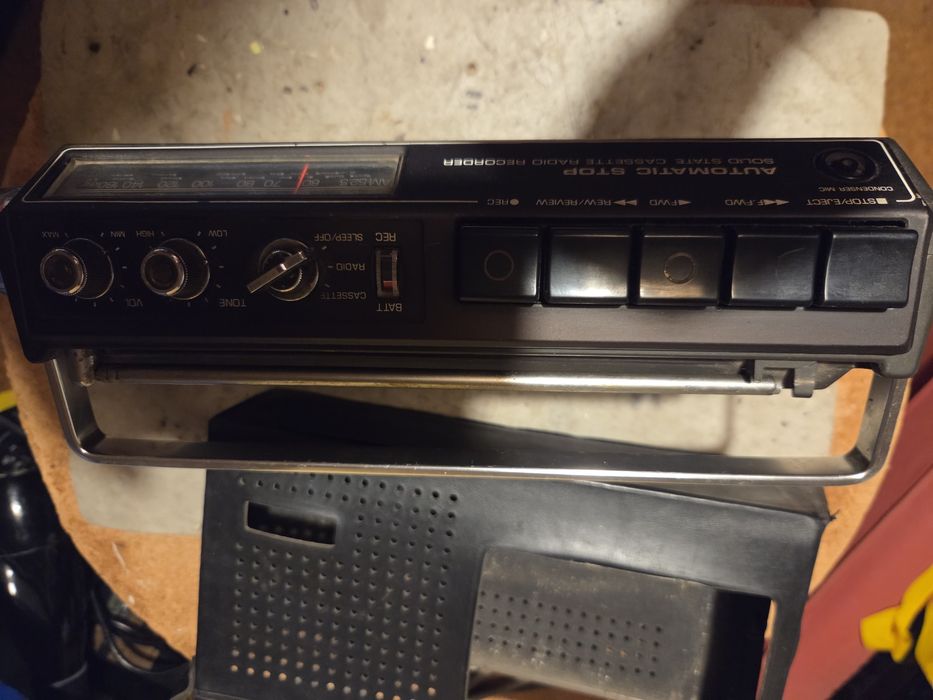 Radio de gravador aiwa