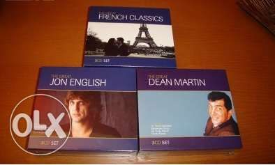 Dean Martin, Jon English, French Classics - 9 Cds