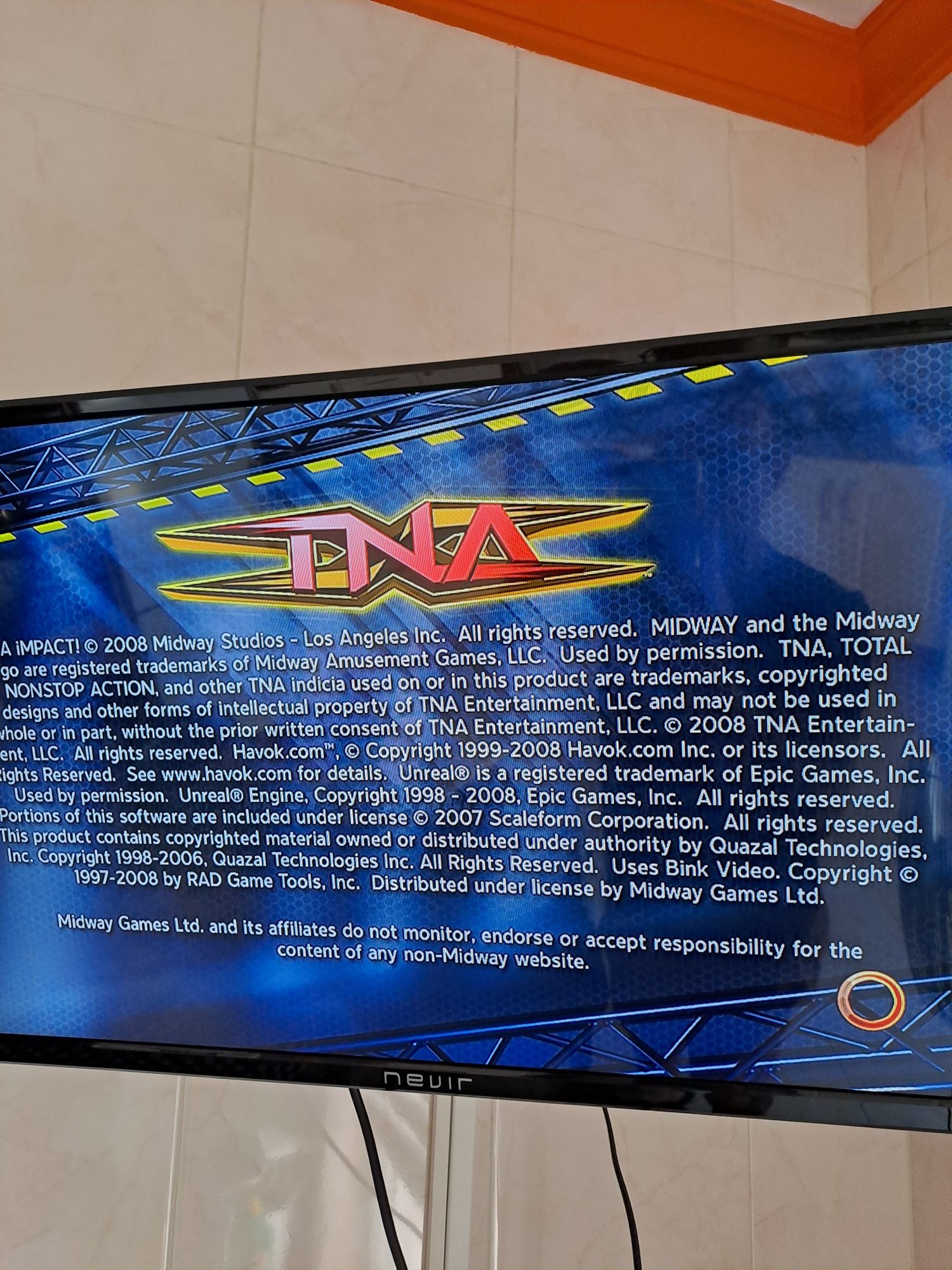 TNA Impact playstation 3