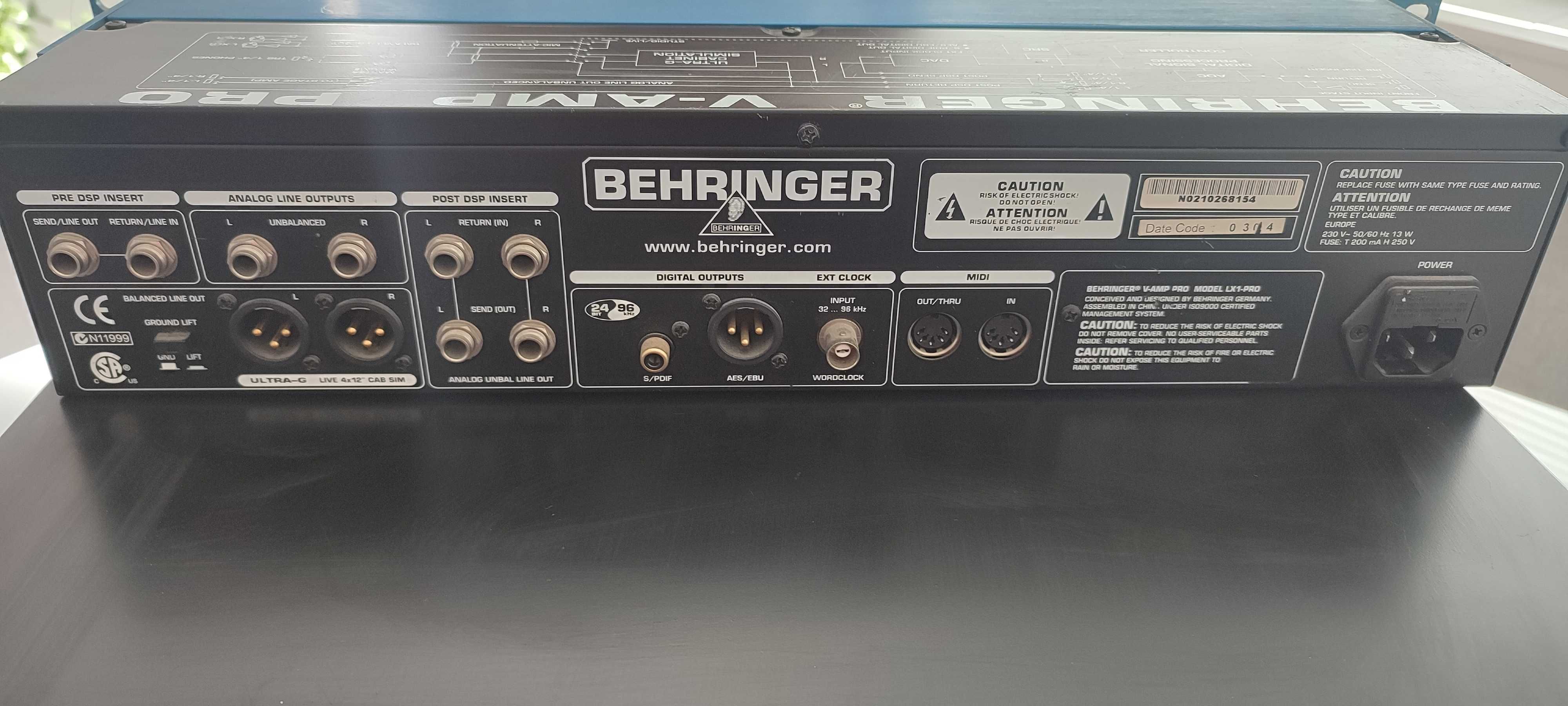 Behringer V-Amp Pro.