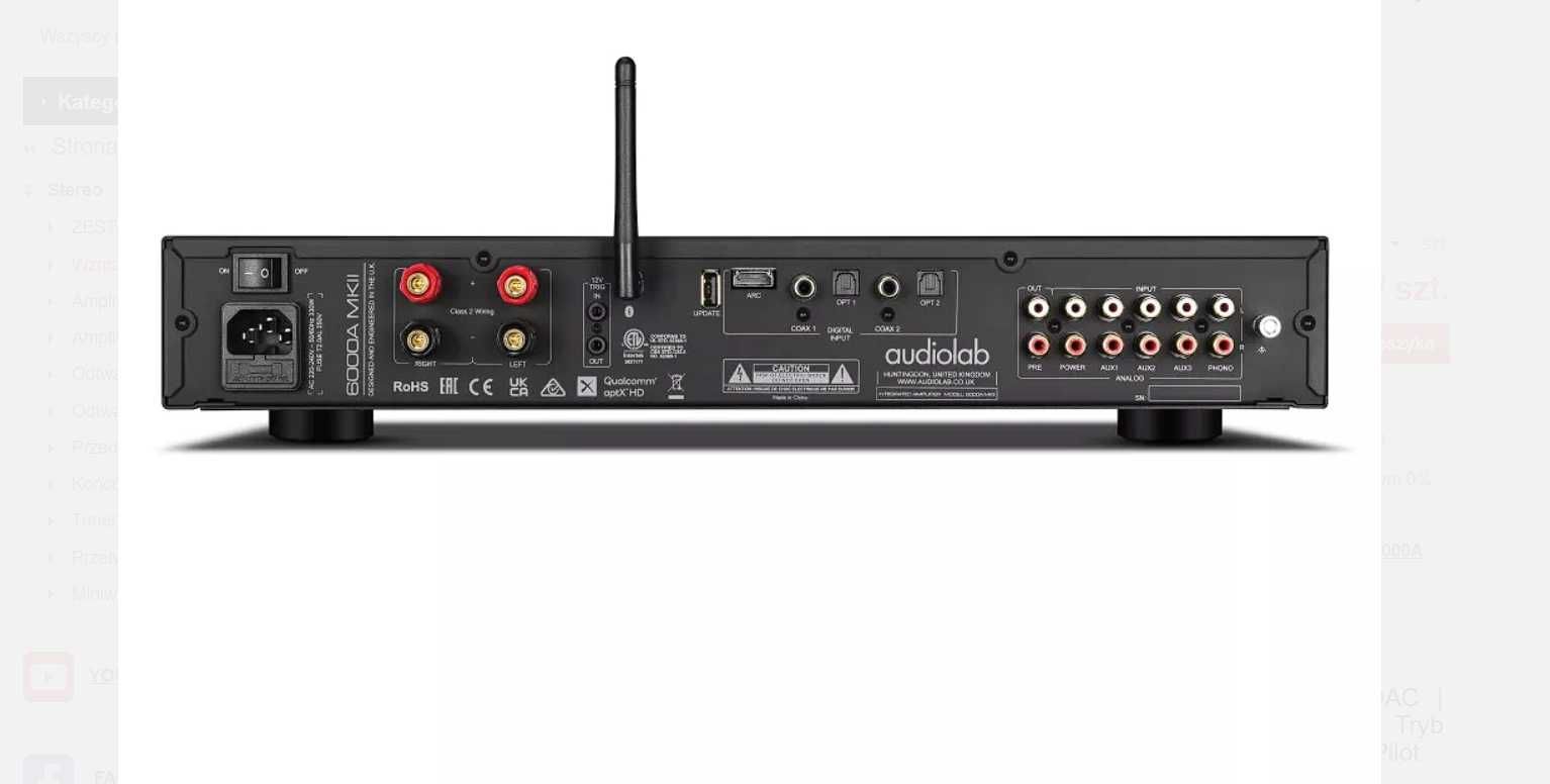 Wzmacniacz zintegrowany Audiolab 6000A MKII