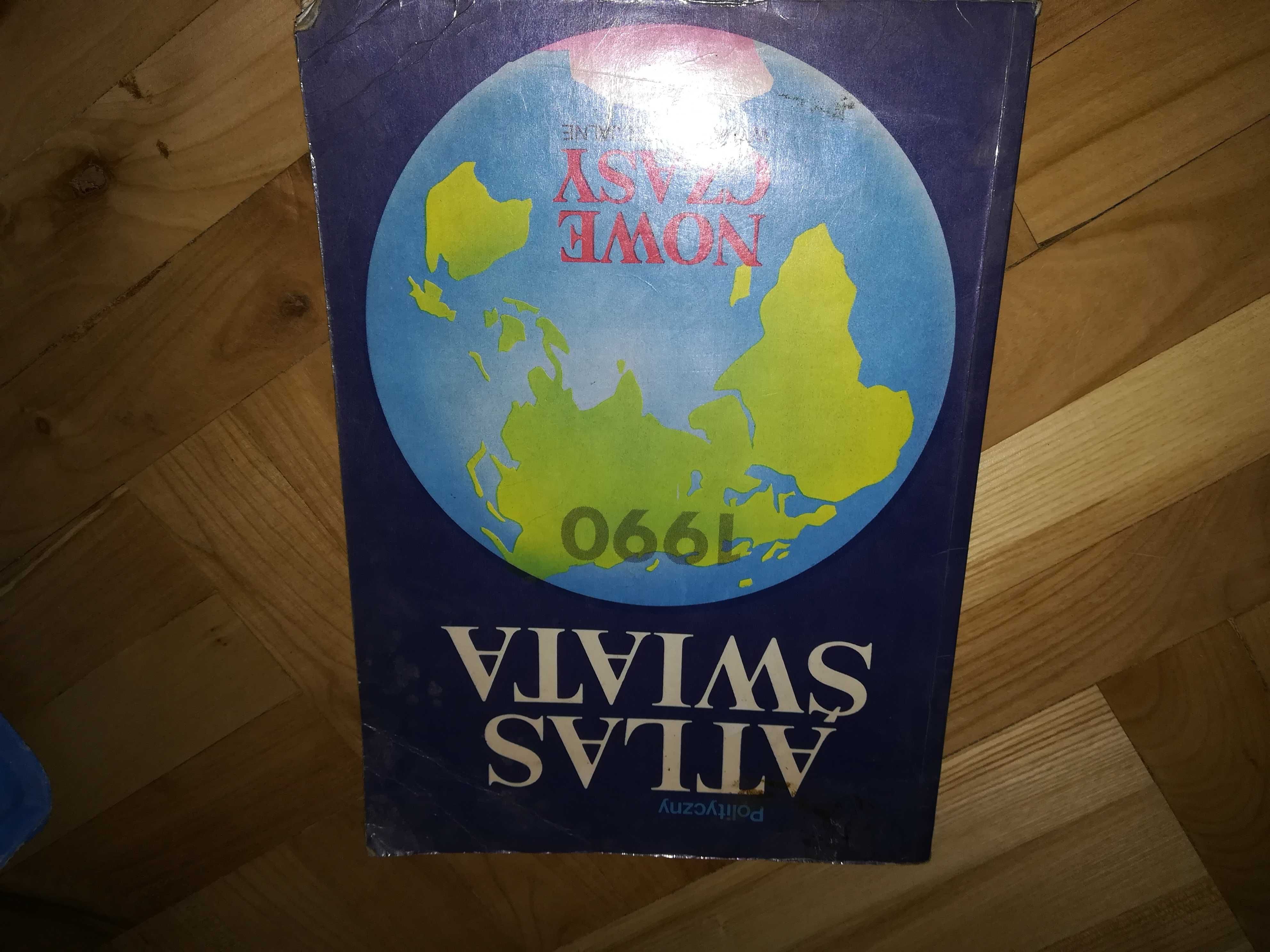 Polityczny atlas świata 1990 nowe czasy Kowalczyk, Łysek