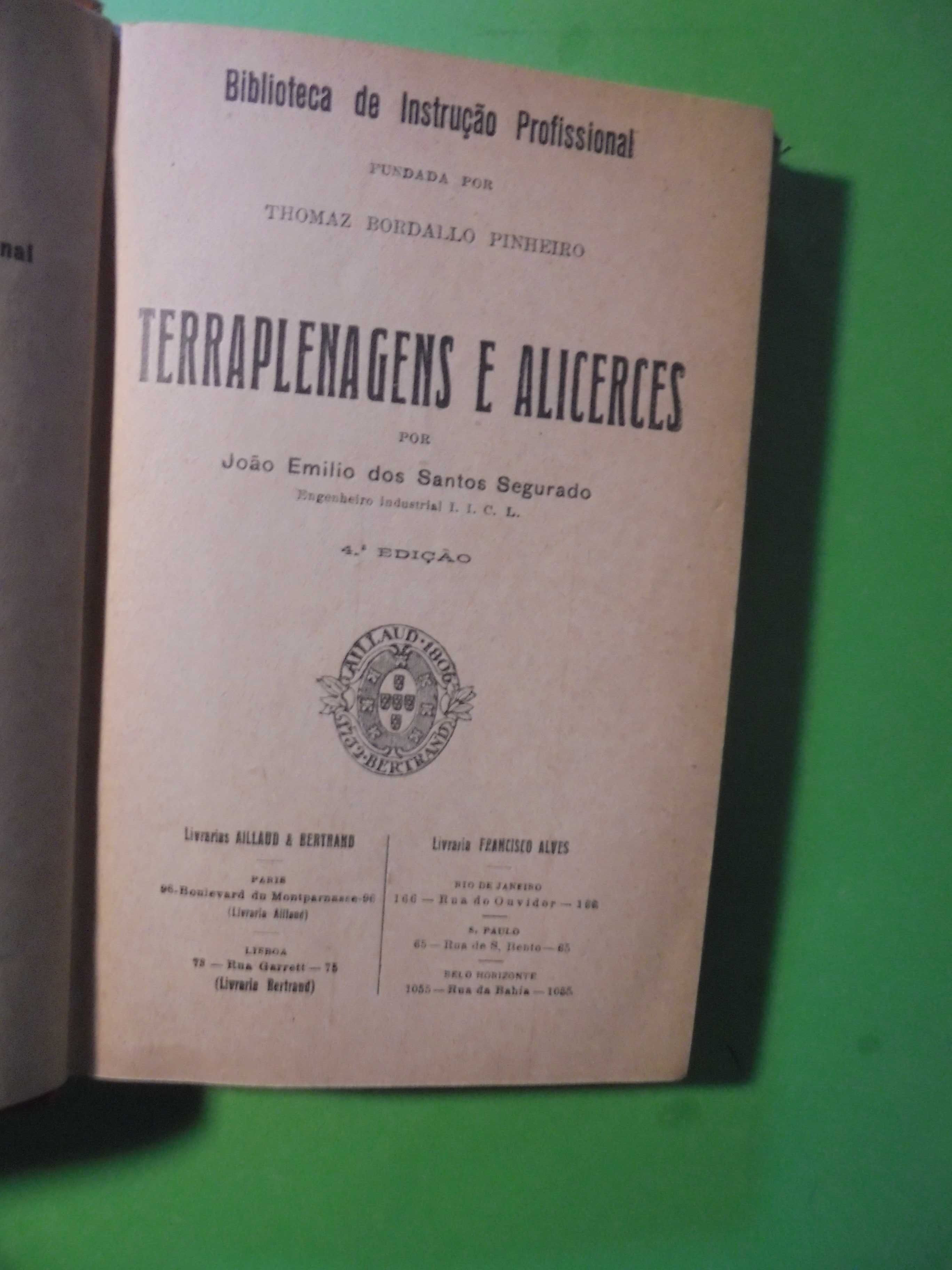 Terraplanagens e Alicerces-Biblioteca de Instrução Profissional