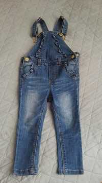 NOWE Ogrodniczki jeans rozmiar 86