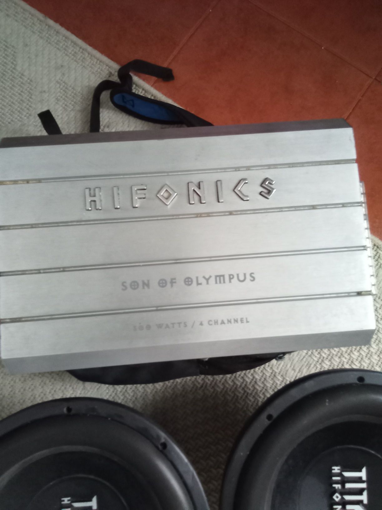 Amplificador hifonics 4 canais 500 wolts