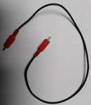 Kabel przewód chinch - chinch wtyk - wtyk 55cm