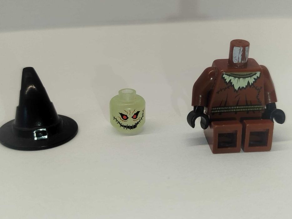 LEGO Strach na wróble BATMAN Scarecrow - Glow in the Dark Head