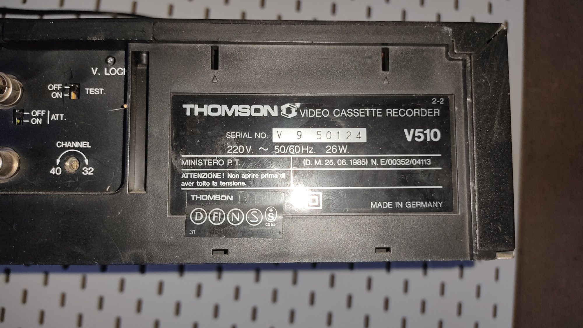 Videogravador VHS