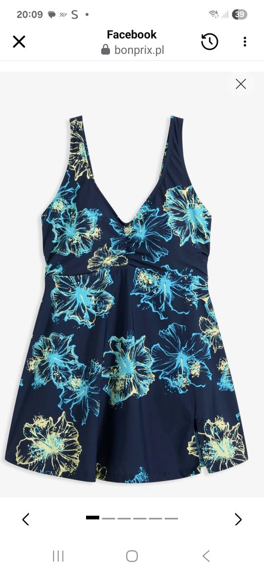 Tankini sama góra