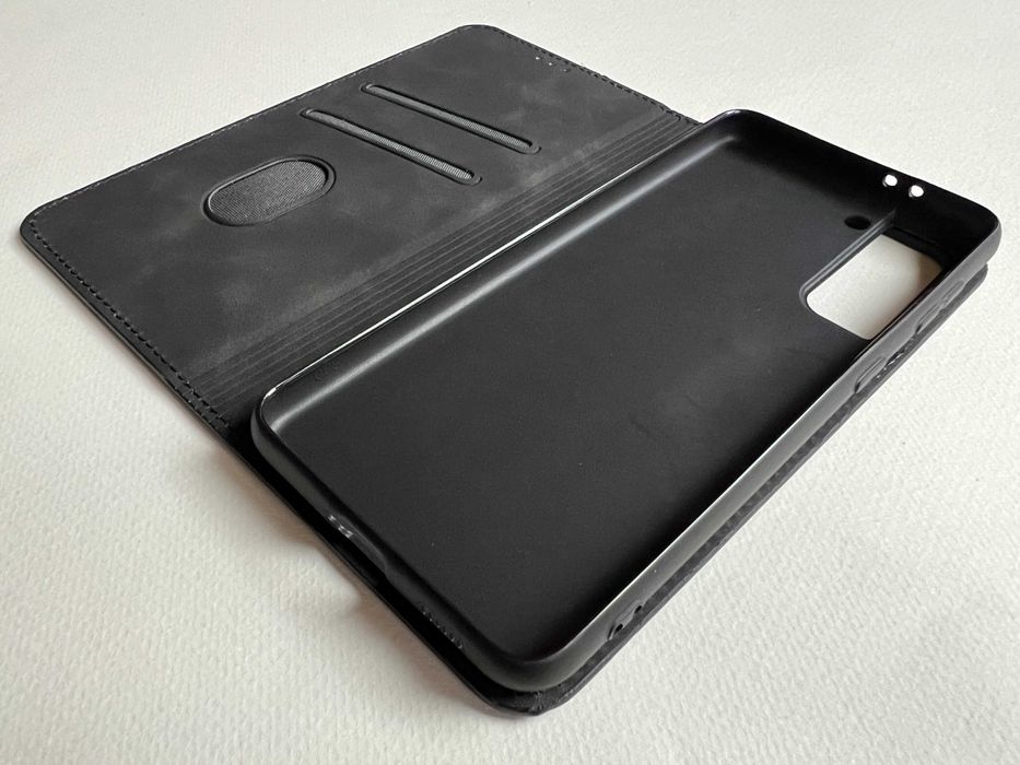 Samsung Galaxy S21 чохол книжка штучна шкіра слоти чехол эко кожа