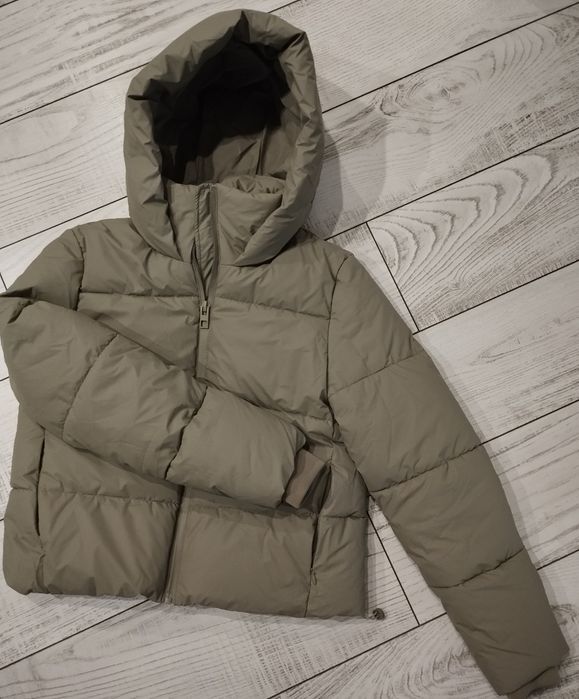Пуховик  анорак Zara xs s m L нові  пух перо