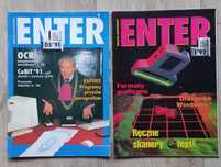 Dwa numery magazynu komputerowego "Enter"