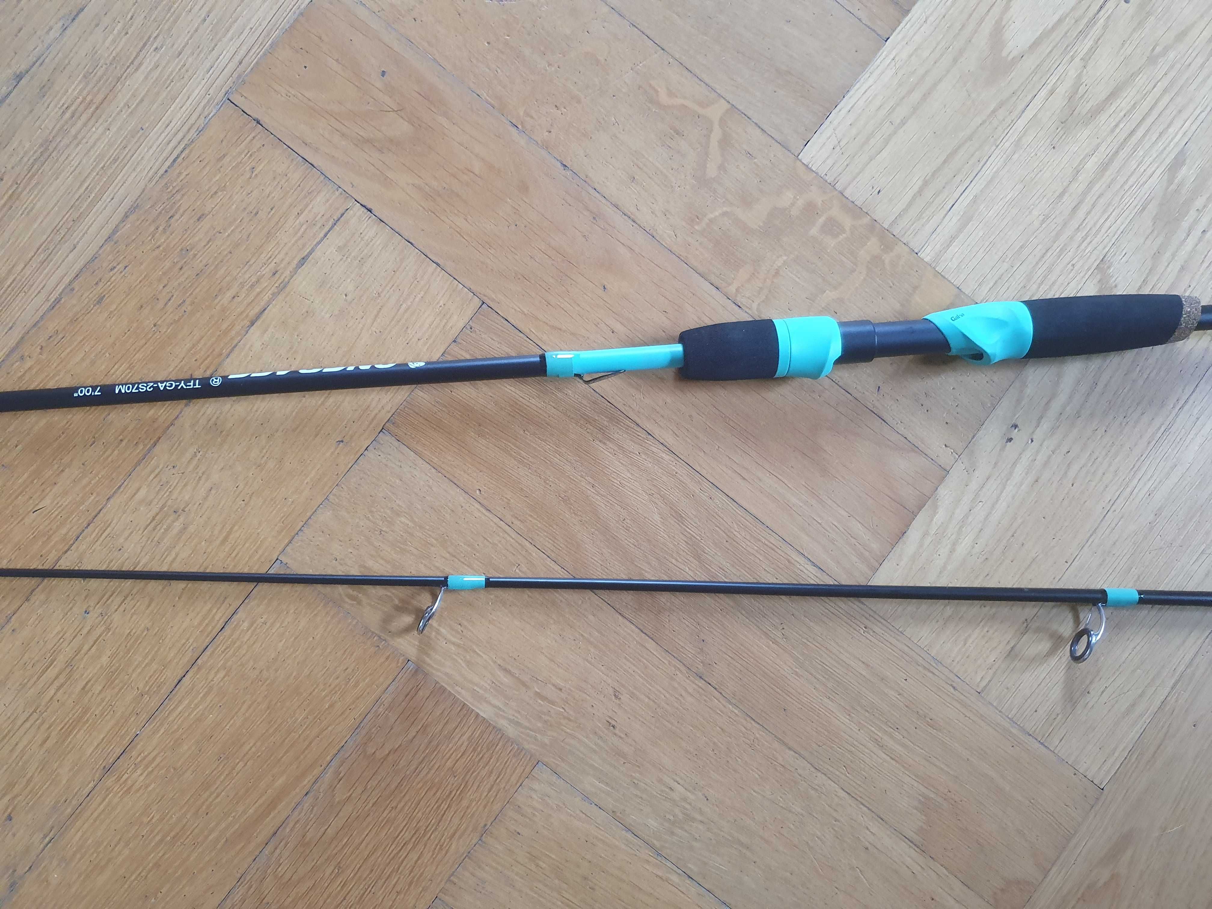 wędka spinningowa spinningowa 210cm 5-28g