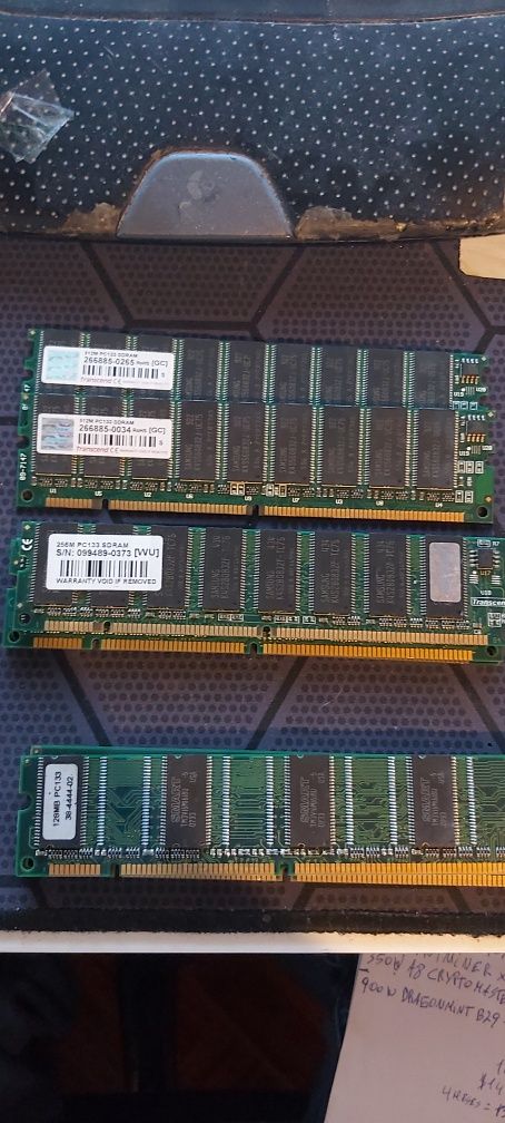 Lote 62 memórias RAM