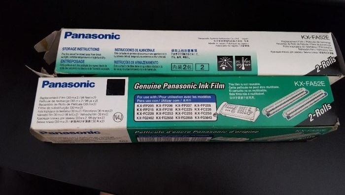 Folia Fax do Panasonic KX-FA52E
