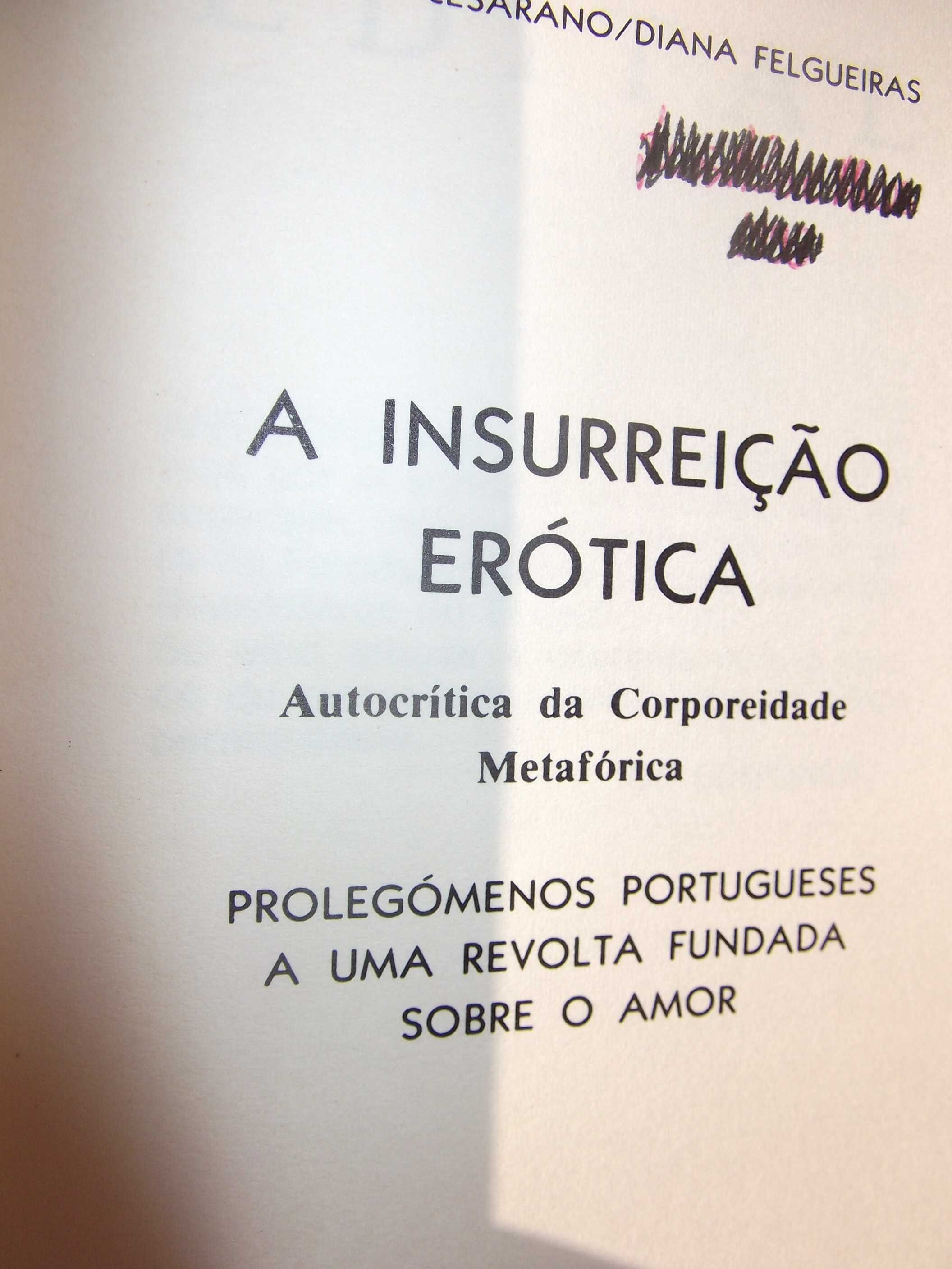 A insurreição erótica - editora ANTÍGONA