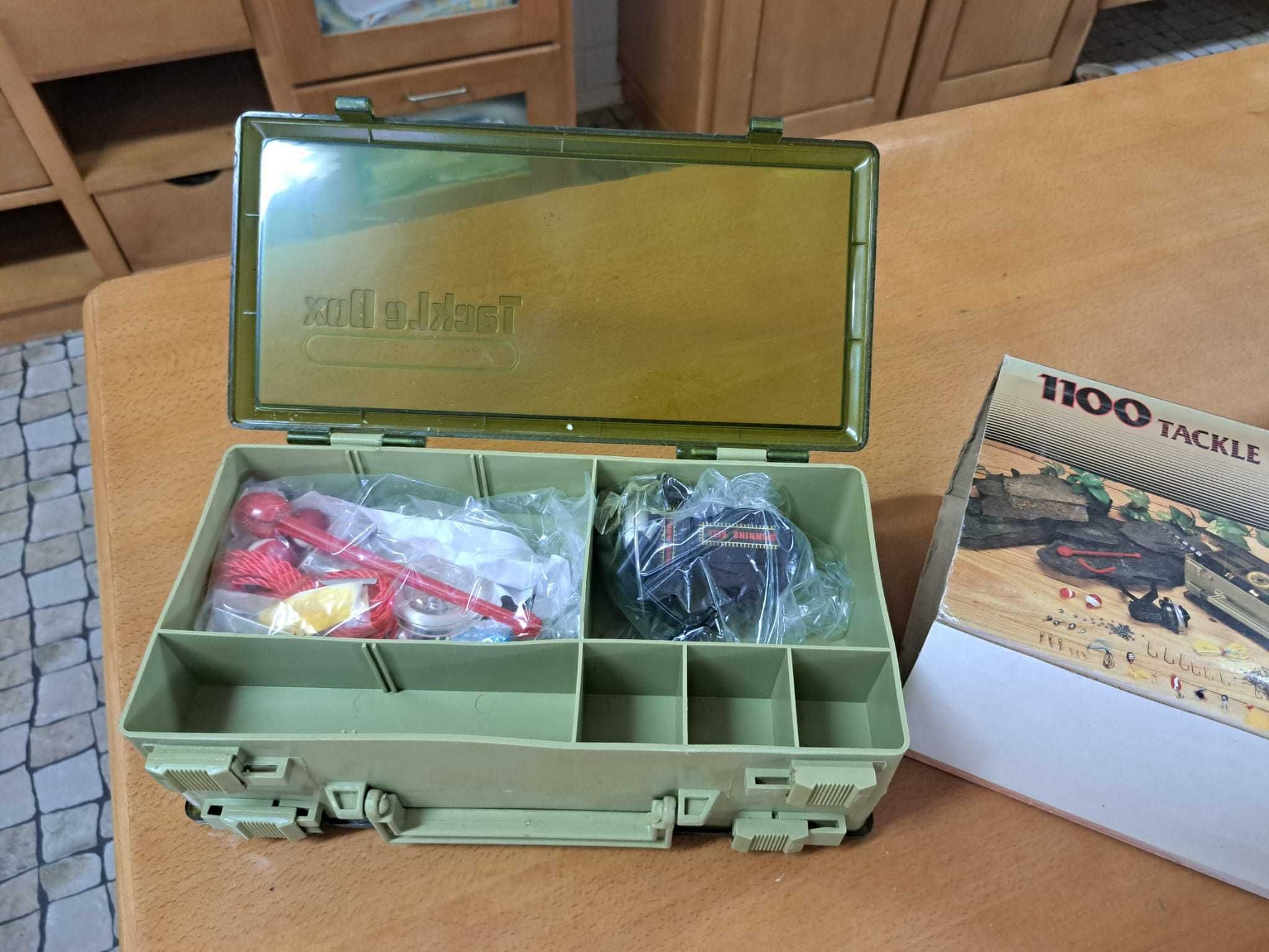 conjunto pesca completo 1100peças