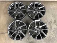 Mazda 17 5x114,3 Oryginalne Komplet BDB