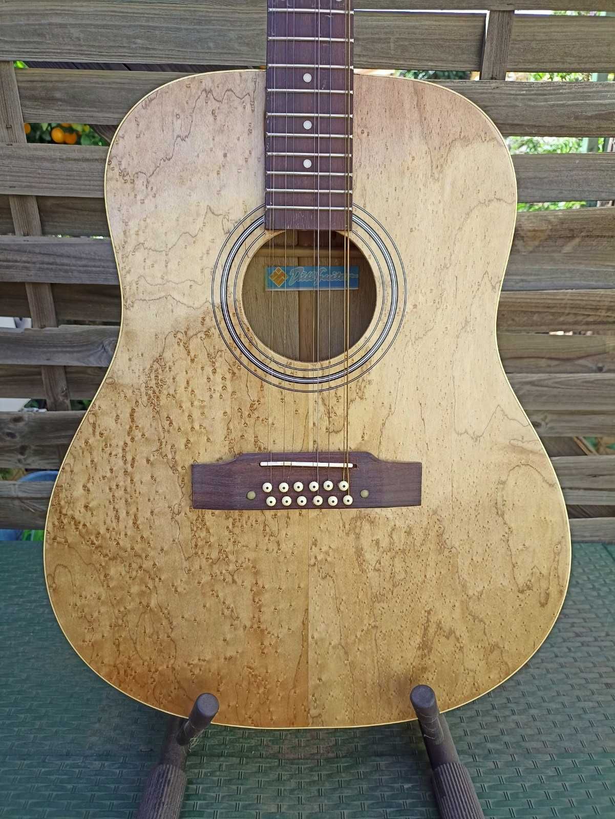 Luthier Built LEFT HAND / CANHOTO 12 String Acoustic Guitar / Guitarra