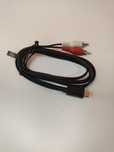 Kabel Audio composite USB mini