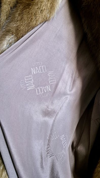 Futro z norek Vito Nacci Milano Made in Italy