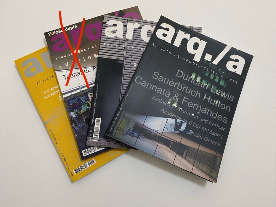 Revisaras de arquitetura - arq./a