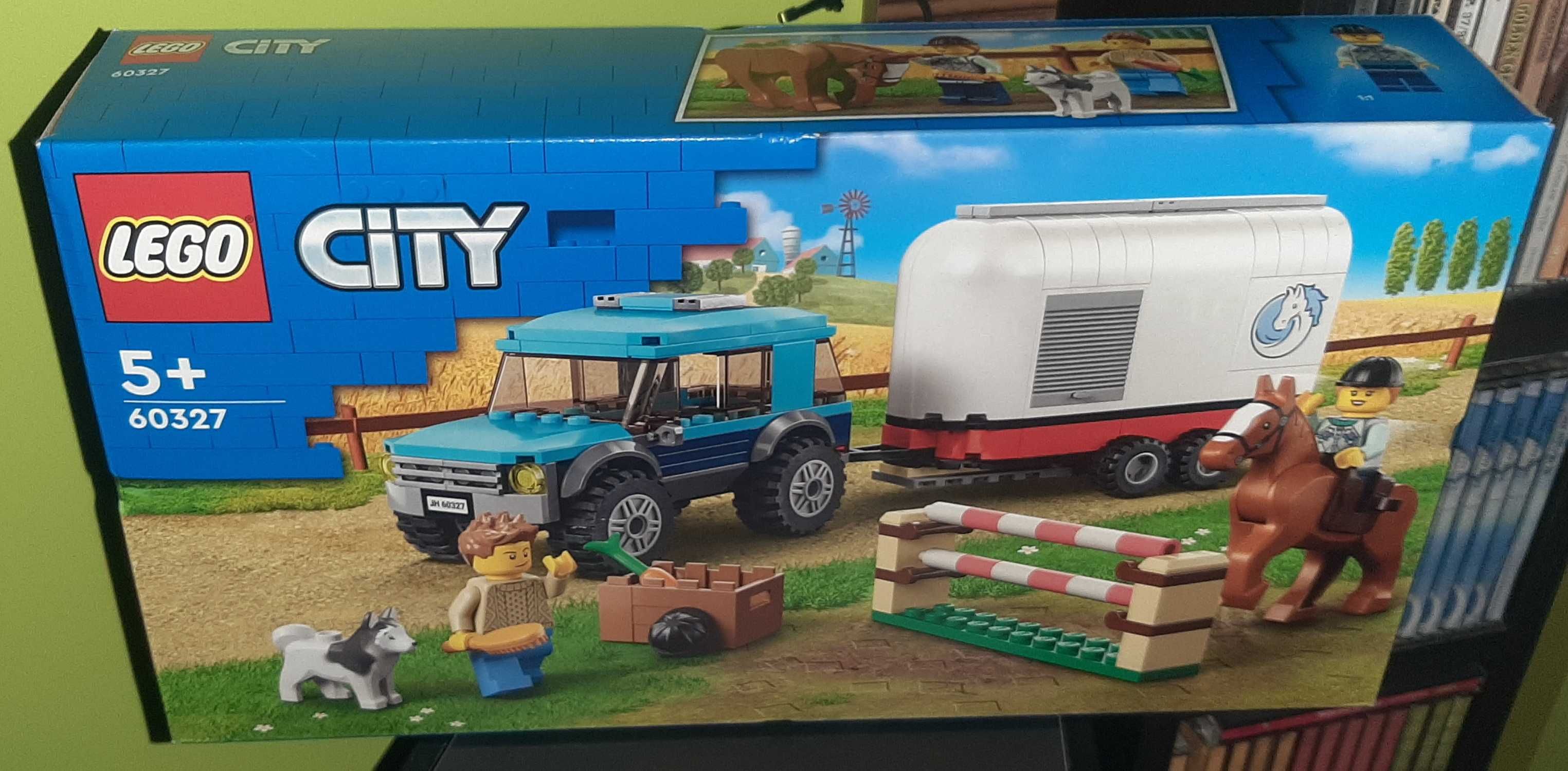 LEGO City 60327 - Przyczepa do przewozu koni Nowe